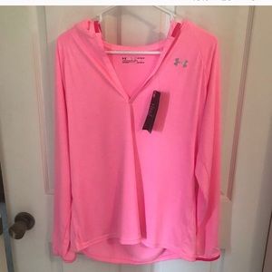 NEW Hot pink Under Armour Hoodie Jacket Pullover